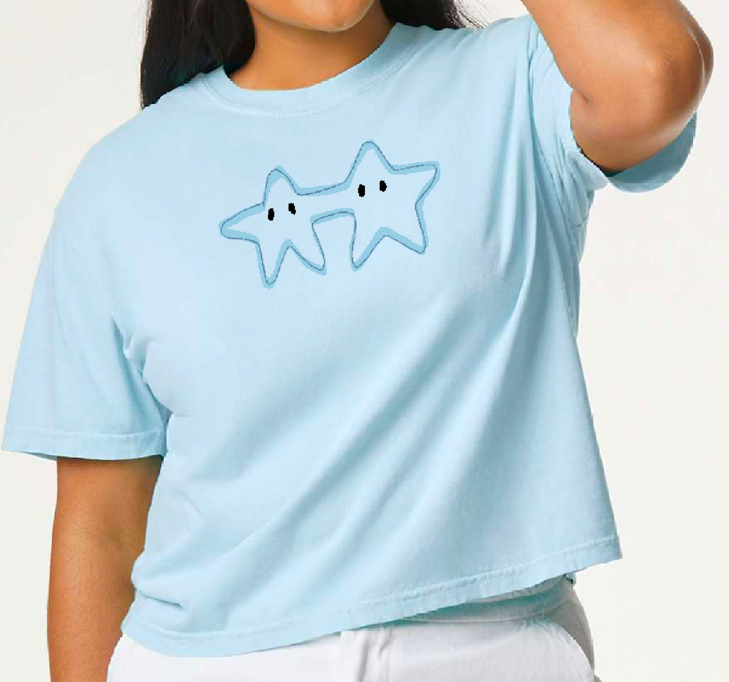 How lucky are we Boxy fit T-shirt