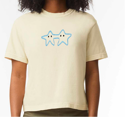 How lucky are we Boxy fit T-shirt